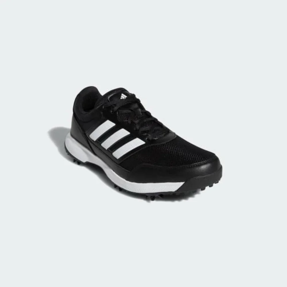 Adidas Tech Response 2.0 Mens Wide Fit Golf Shoe Black White EE9419 NEW Multi Sz - Picture 5 of 10